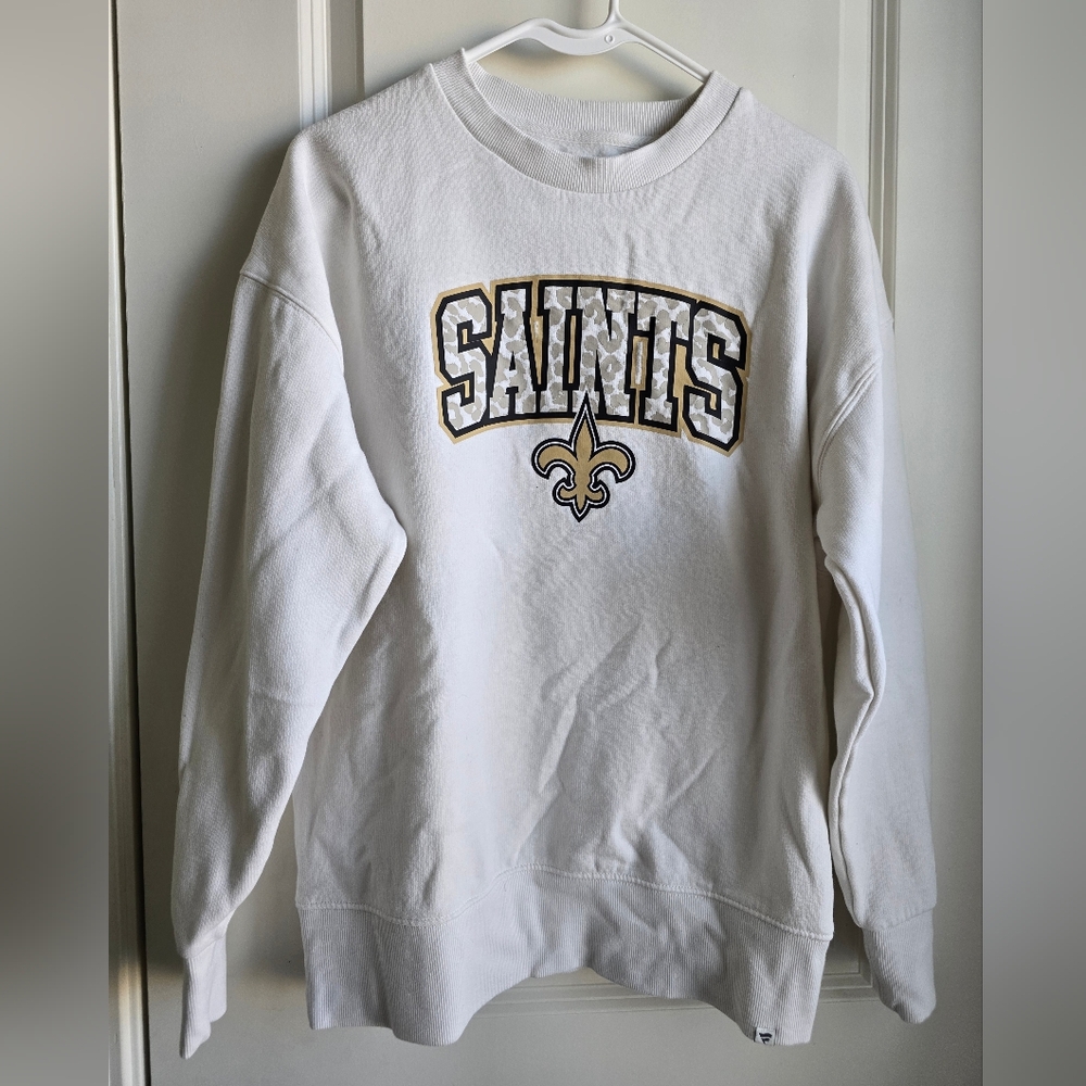 Fanatics White Saints Sweatshirt